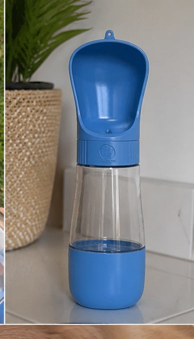 2 In 1 Portable Dog Water Bottle