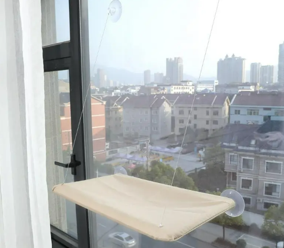 Window Cat Hammock — Sunny Spot Perch for Cats