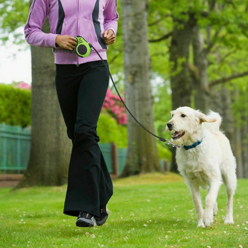 WalkFree™ Retractable Dog Leash – 16.5 FT Auto Walking Lead