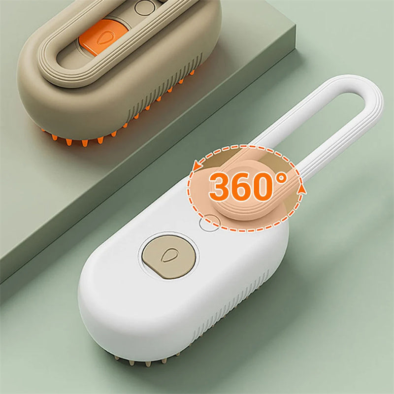 Cat Steam Brush Steamy Dog Brush 3 In 1 Electric Spray Cat Hair Brushes For Massage Pet Grooming Comb Hair Removal Combs Pet Products (Deactivated as recommended by ZCT)