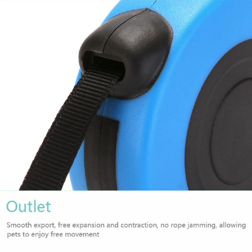 WalkFree™ Retractable Dog Leash – 16.5 FT Auto Walking Lead