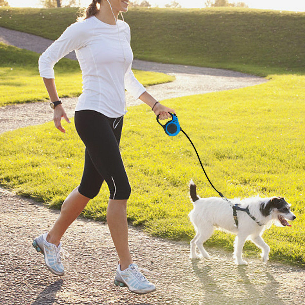 WalkFree™ Retractable Dog Leash – 16.5 FT Auto Walking Lead